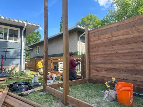 Combo project. 4ft fence, Shed – photo 2