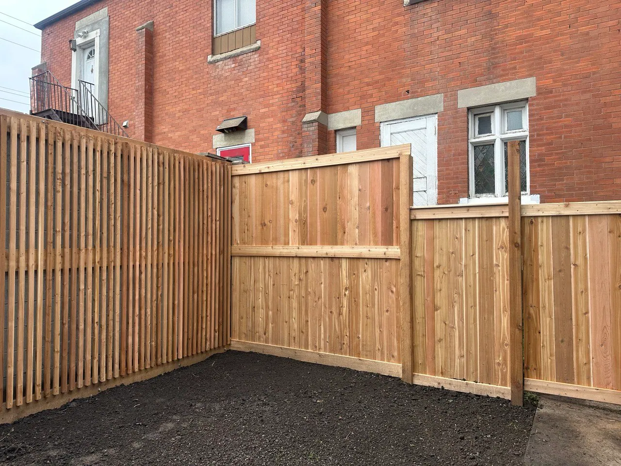 Combo project. Cedar backyard – photo 1