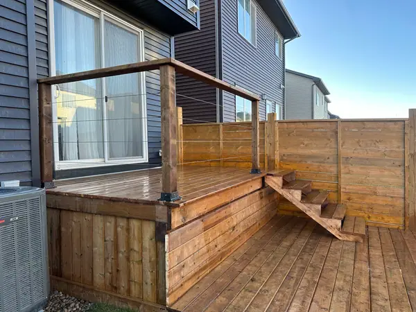Combo project. Deck, fence, landscaping – photo 3