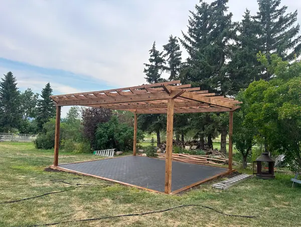 Combo project. Pergola, paving stones – photo 7